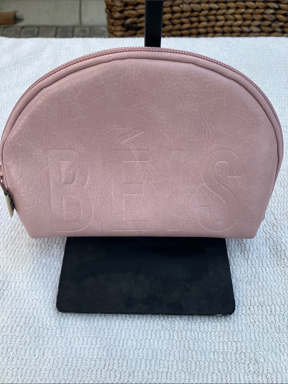 NWOT BEIS Pink Cosmetic Pouch